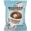 Feeling Ok Keto Bomber Cacao Ripieno Alla Crema Di Cocco 50 Grammi