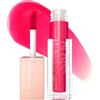 Maybelline Gloss a lunga durata con acido ialuronico, Lifter Gloss Candy Drop Bubble Gum, 5,4 ml