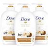 Dove Sapone Mani Liquido Idratante, con Burro di Karité e Vaniglia 250 ml (3)