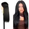 Ser Mulher Brianna Extension con Clip - capelli lisci, lunghi- 1 Tessitura con 4 Clip da 60cm (1 Black, 45cm)