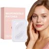 YIMVUNZ 4 Paia di Patch Occhi Microneedling con Acido Ialuronico, Riduce le Rughe, Contro Occhiaie e Borse, Cura Intensiva degli Occhi