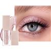 LOPHE Ombretto e liquido, Ombretti Glitter Shimmer per Occhi con Lustro Metallico, Brillanti Perlescenti, Long Lasting Waterproof Liquidi Occhi(Rosa)