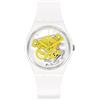 Swatch Orologio Gent Bioceramic Lacquered SO31W105 TIME TO YELLOW SMALL