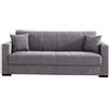 Dmora Divano prontoletto "Nora", 3 posti, 1 pz., colore: grigio