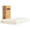 NAPSIE Oeko-TEX 100 - Materasso da 120 x 200 cm, in schiuma a 7 zone a doppia densità, rinfrescante e traspirante, ergonomico e termoregolante, lavabile