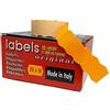 Ferlabel 26x16 ETICHETTE FLUORESCENTE ARANCIONE PER PREZZATRICE 2 LINEE (CONF. 10 ROTOLI)(10.000 ETICHETTE TOTALI)