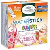 L'Angelica, Waterstick Junior, Gusto Fragola e Banana, Con Frutta, Vitamine, Zero Zuccheri Aggiunti, 1 Astuccio da 12 Stick
