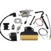 WHALJSDOZ Carburetor Tune Up Kit Fit For 021 023 MS210 MS230 MS250 Chainsaw With Air Filter Ignition Coil Fuel Line