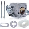 WHALJSDOZ Carburetor Bolt Gasket Kit Fit For 61 266 268 272 272XP Chainsaw