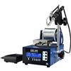 Generic Stazione di saldatura digitale a temperatura costante da 75 W, saldatrice automatica con pedale e alimentatore automatico di stagno, strumenti di riparazione saldatura rilavorazione BGA Ass-385c