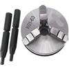 Generico K01-63 63mm 2.5 Mandrino for TORNIO Mandrino a tre griffe manuale Mini autocentrante con attacco filettato for strumento di precisione CNC
