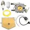 WHALJSDOZ Ignition Coil Carburetor Fit For 51 55 Chainsaw WT170 503281504 Replacement Parts