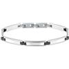 Sector No Limits Bracciale Uomo in Acciaio, Collezione BASIC, Idee Regalo Uomo