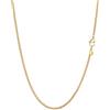 PROSTEEL Collana Uomo Donna, Larga 2mm Lunga 51cm, Catena a Maglia Spiga, Catena di Grano, 316L Acciaio Inox Chirurgico, Confezione Regalo Inclusa, Regalo Uomo Ragazzo