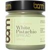 BAM Crema Spalmabile con Frutta Secca di Alta Qualità - Ideale per Topping, Brioches e Dolci - 200g (Pistacchio con cioccolato bianco)