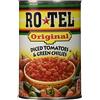 RO*TEL RO TEL TOMATO DICED GRN CHILI, 10 OZ, Pack of 4