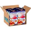 CAIYA Dolfin Sensofreddo Granita Siciliana con Succo di Fragola, Pronta da Congelare 200ml [CAIYA® BOX da 8 Confezioni]