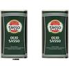 Italy Shop Service Sasso Olio d'Oliva, Composto da Oli d'Oliva Raffinati e Vergini, 2 x 1 Litro, Prodotto Italiano, + portachiavi italy shop service