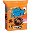 Generico Donuts Al Cioccolato 200g - Donuts Glassati al Cioccolato Senza Lattosio - Snack Dolce Morbido e Goloso per Colazione e Pausa - Merendine al Cacao per mr.day