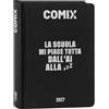 COMIX - Agenda 2027 Giornaliera 16 Mesi, Diario per Scuole Medie e Superiori, con Copertina Rigida, 576 Pagine con Grafiche e Fumetti, Ideale per Ragazzi e Ragazze, Formato Mignon 9x12,5 cm