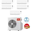 TCL Climatizzatore Condizionatore TCL BreezeIN serie P9 Wifi R32 Penta Split Inverter 9000 + 9000 + 9000 + 9000 + 9000 BTU con U.E. MT4250 Classe A++/A+