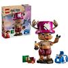 LEGO ONE PIECE TonyTony Chopper - Action Figure Giocattolo da Collezione con Accessori come Rumble Ball - Decorazione da Scrivania o Camera da Letto - Regalo per Bambini e Bambine da 9 Anni - 75643