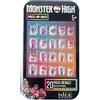 Nice Group - Monster High Press-on Nails, Kit di Decorazioni adesive per Unghie, 1 Blister a sorpresa