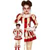 FIESTAS GUIRCA Costume da Pagliaccia Sanguinaria per Bambina L-(10/12 Anni)