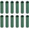 URSXODAWQ 12 connettori per pali per piante, supporto per giunto per pali da giardino, materiale PP resistente per aste per telaio di serra e piante rampicanti, pali di supporto per piante (Tubo di