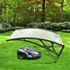 Anth Carport - Protezione per robot tosaerba - Protezione per il tuo robot - Copertura in policarbonato per garage - Copertura per garage per tosaerba, macchine da giardino (Bianco Trasparente)