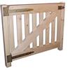 bastionshop CANCELLO Giardino di qualità Superiore da Legno MASSELLO (v.4 (90x105cm))