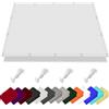 XUEDNGM Telo Ombreggiante Tenda a Vela Ombreggiante Impermeabile 2.5 x 3.3 m Antistrappo, Anti Uv, con Fune Panno Ombreggiante Vela Ombreggiante Tenda da Sole Parasole per Giardino, Balcone, Bianco
