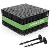GARDENIX TerraPEG - 3300 picchetti di Ancoraggio per Terreno in Tessuto Non Tessuto per Giardino, Copertura per sabbiera, Rete Anti-Erbacce, Multiuso, Extra Forte