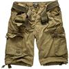 Geographical Norway - Shorts cargo Bermuda da uomo con cintura, modello Hunter, in bundle con bandana UD, XL