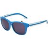 Diesel DL0048_53_87A Occhiali da sole, Wayfarer, 53, Celeste
