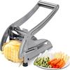 hicoosee Taglia Patatine Fritte Professionale Sminuzzapatate Cippatrice per Patate Addensare Acciaio Inossidabile Taglia Patate Fritte per Cipolla Carota Frutta Patata