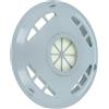 vhbw filtro compatibile con Electrolux HZ 173, P 9000 Classic, E 22, Panther, Panter aspirapolvere - Filtro aria di scarico (EPA), bianco/grigio