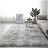 Swsen Tappeto Soggiorno Shaggy - Tappeto Peloso Salotto per Cameretta Home Decor - Tappeti Grande Moderno in Diversi Colori E Misure, Größe: 60x160CM, Colore: Grigio