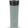 720°DGREE PleasureToGo 2.0 - Tazza termica da 460 ml, 3 misure, caldo per 6 ore e freddo per 12 ore, a prova di perdite, senza BPA, igienico, apertura a 360°, sottile, da viaggio, colore verde