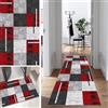 Mogetal Tappeto Passatoia Corridoio Cucina Lavabile Antiscivolo al Metro 90x100cm per Salotto Camera da Letto Ingresso Interno