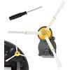 HAPPOW Motore a spazzola laterale per iRobot Roomba 500 600 700 800 900 Serie completa i7 i7+ i8 e5 e6 e7 pezzi di ricambio per Irobot Roomba, incluso 1 spazzola laterale, 1 spazzola laterale