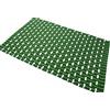 Casa Service ARNO Tappeto Cotone, 50x80cm, Lavabile, per Bagno e Cucina, Antiscivolo (Green)