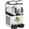 Royal Catering Macchina Per Granite Macchina Per Sorbetto RCSL 2/10 (2 x 12 l, LED, 600 W, Senza BPA)