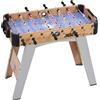 SPORTNOW Calcio Balilla con 2 Segnapunti Manuali, Mini Tavolo da 89 cm per Famiglia, Viola | Aosom Italy