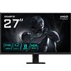 Gigabyte Monitor led 27" Gigabyte GS27F2 Gaming Full HD 1920x1080p 1ms classe D Nero