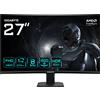 Gigabyte Monitor led 27" Gigabyte GS27FCA Gaming Full HD 1920x1080p 1ms classe D Nero