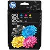 Hp Cartucce a getto d'inchiostro Hp 951CMY-950XL 1650pagine Multicolore