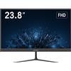 Hikvision Monitor led 23.8" Hikvision DS-D5024F3-2P3 Full HD 1920x1080p 7ms Nero [317500698]