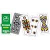 Modiano Trevigiane Verde Family - Carte da gioco regionali trevigiane in cartoncino 320 gmq - Scopa Briscola Tresette - 100% Made in Italy