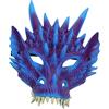 Abaodam Maschera Da Drago Cosplay Pu Per Feste e Halloween Design Realistico Leggera e Comoda Da Indossare Perfetta Per Eventi e Cosplay